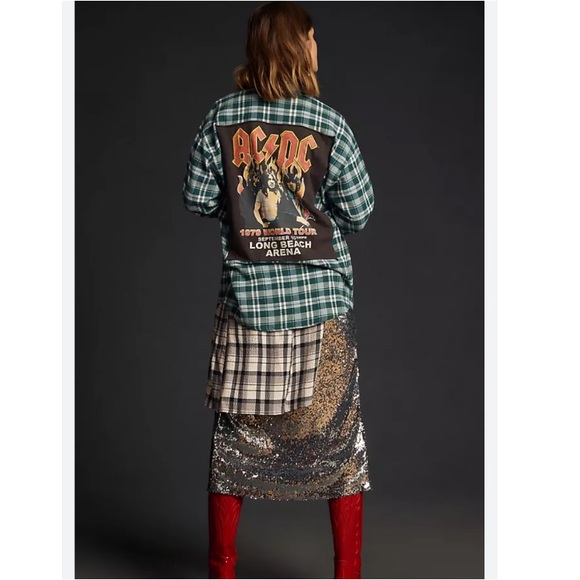 ACDC Graphic Buttondown Shirt - Picture 2 of 10